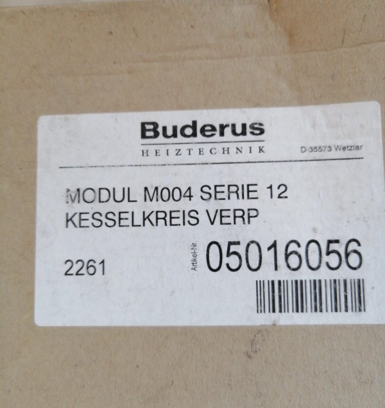 BUDERUS Modul M 004 Serie13 Kesselkreis 05016056